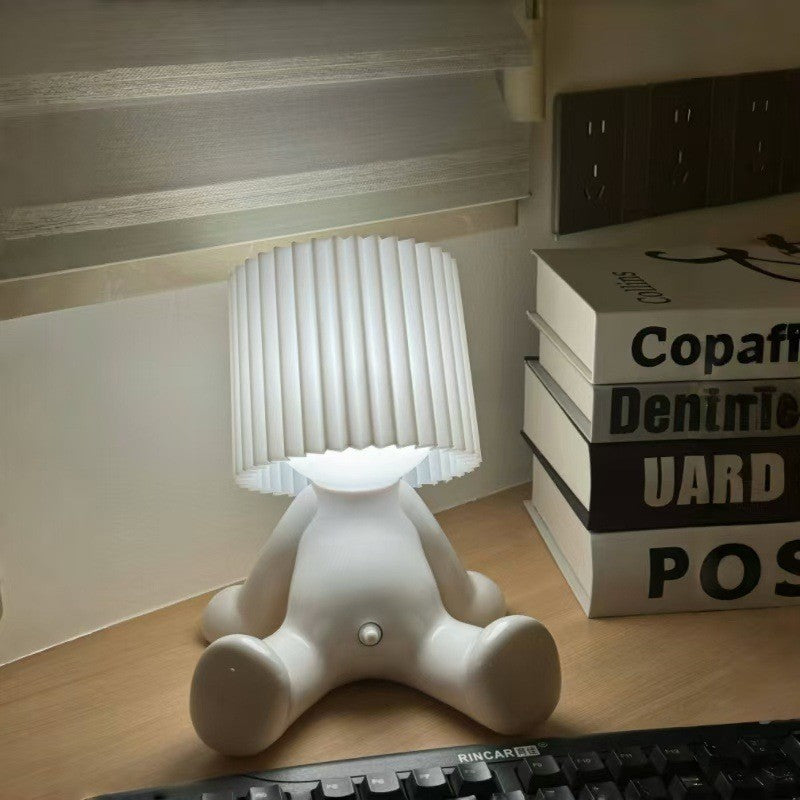 Shy Boy Funny Night Light