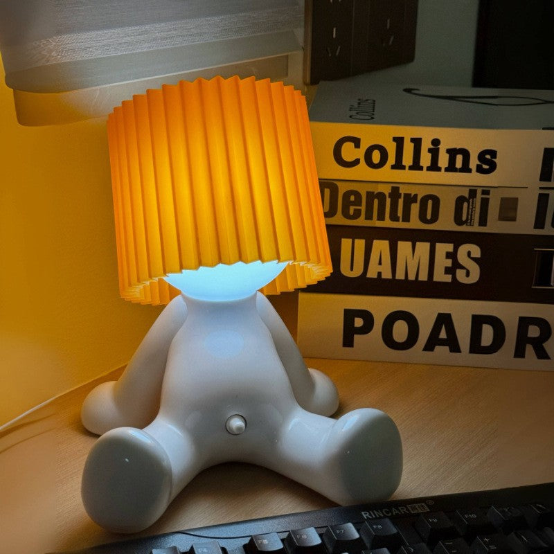 Shy Boy Funny Night Light