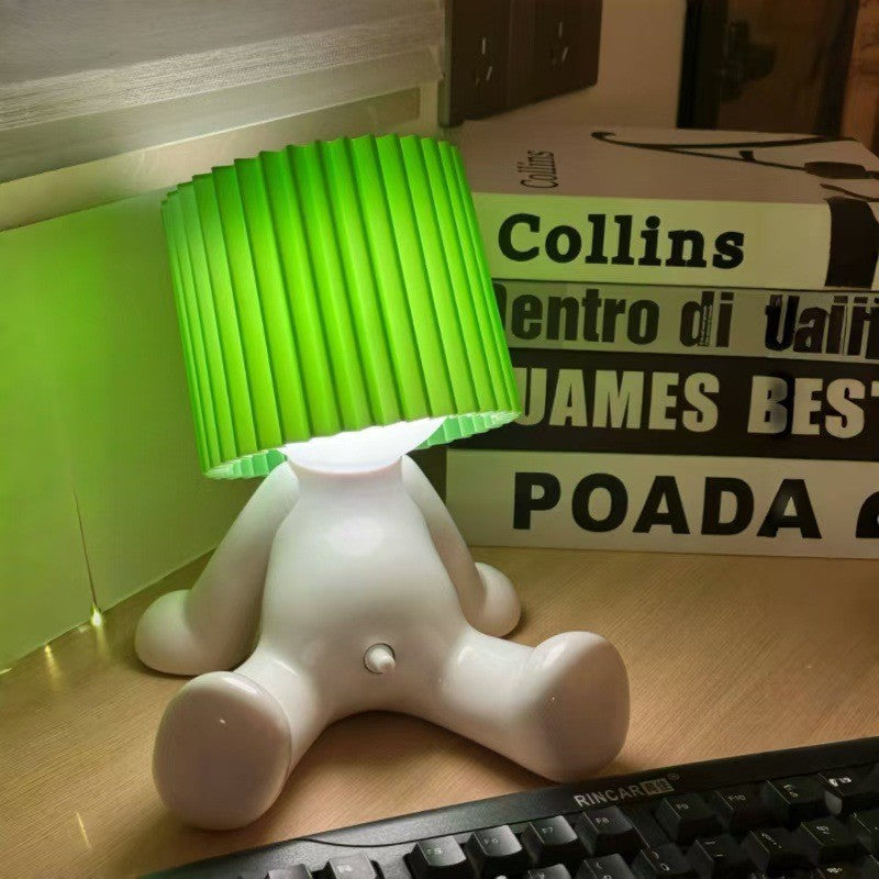 Shy Boy Funny Night Light