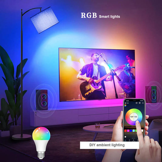 Simple LED Floor Lamp