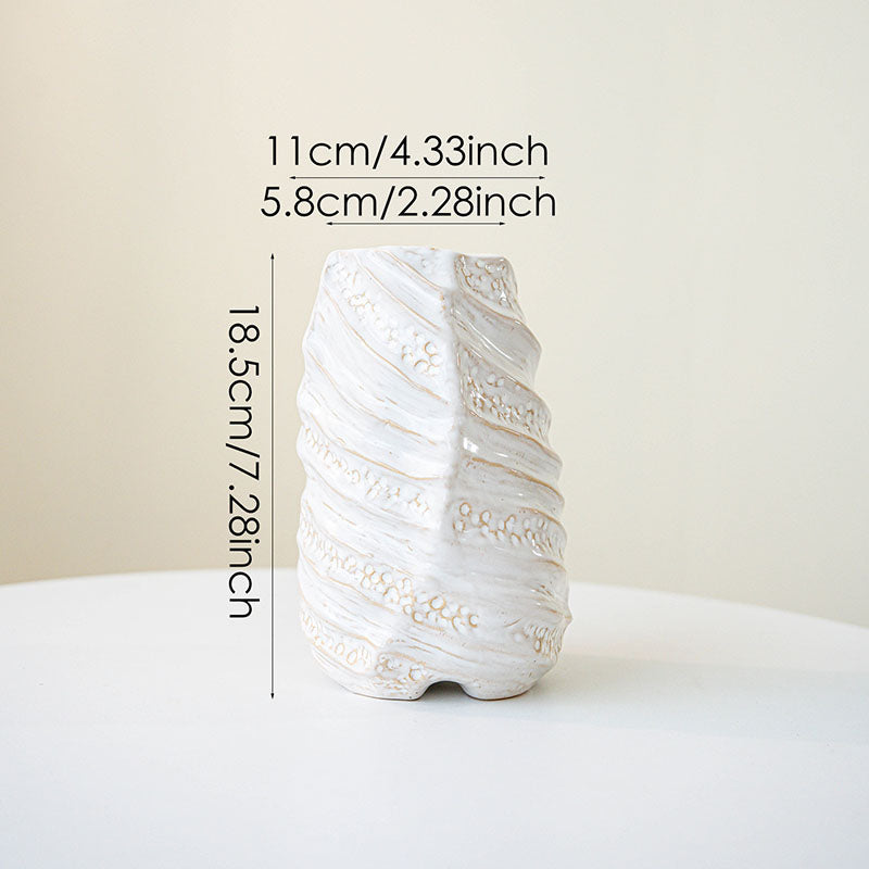 Simple Plain Ceramic Vase