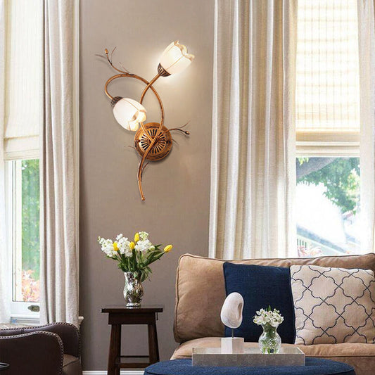 Simple Retro Pastoral Wall Lamp