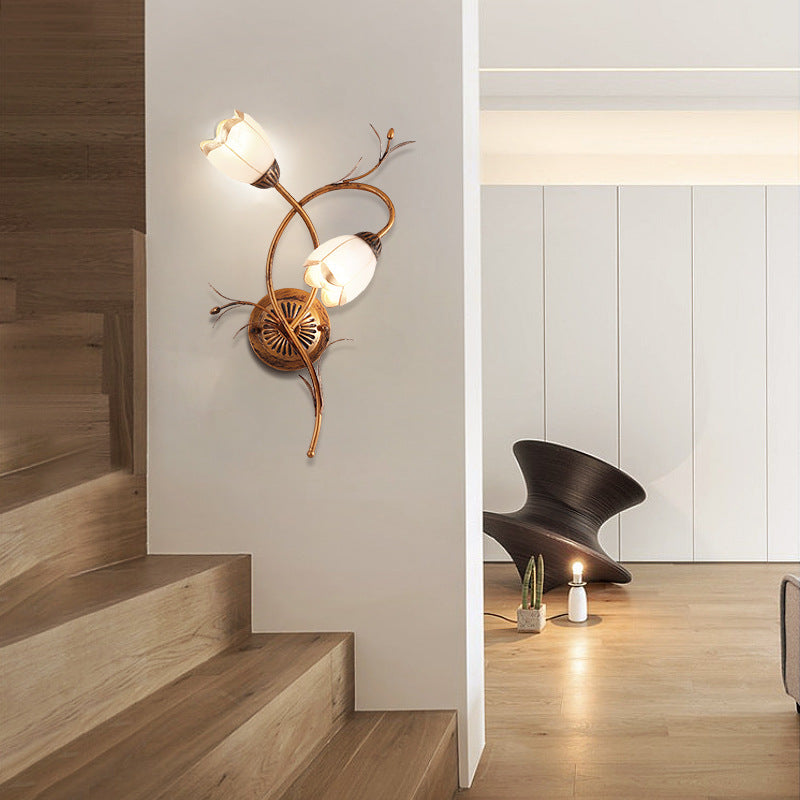 Simple Retro Pastoral Wall Lamp