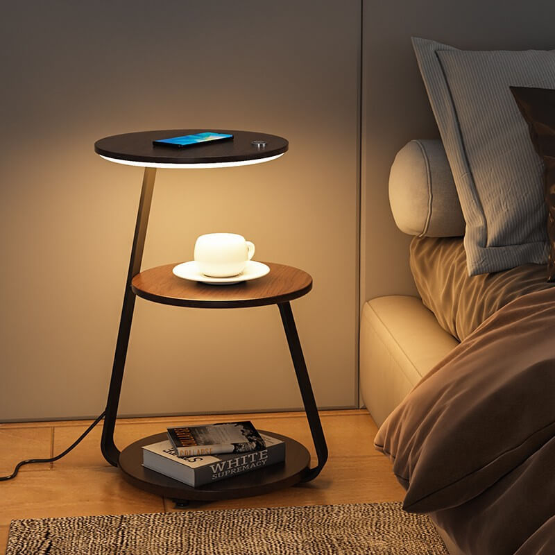 Lampe de table à chargement sans fil simple