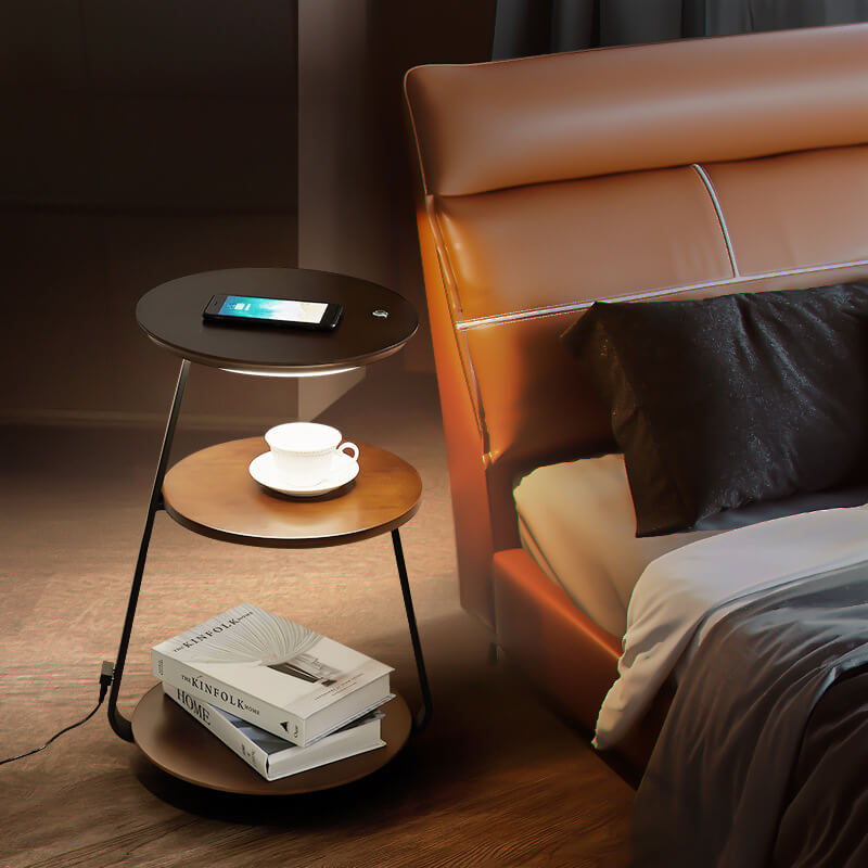 Lampe de table à chargement sans fil simple