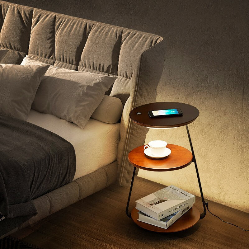 Lampe de table à chargement sans fil simple