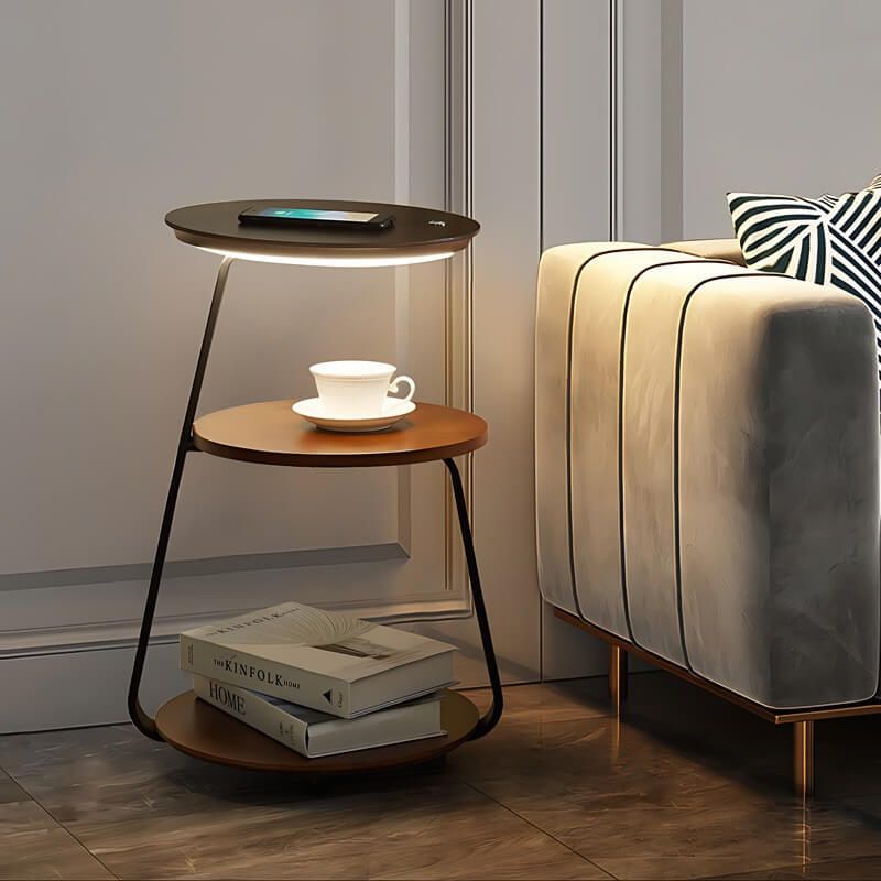 Lampe de table à chargement sans fil simple