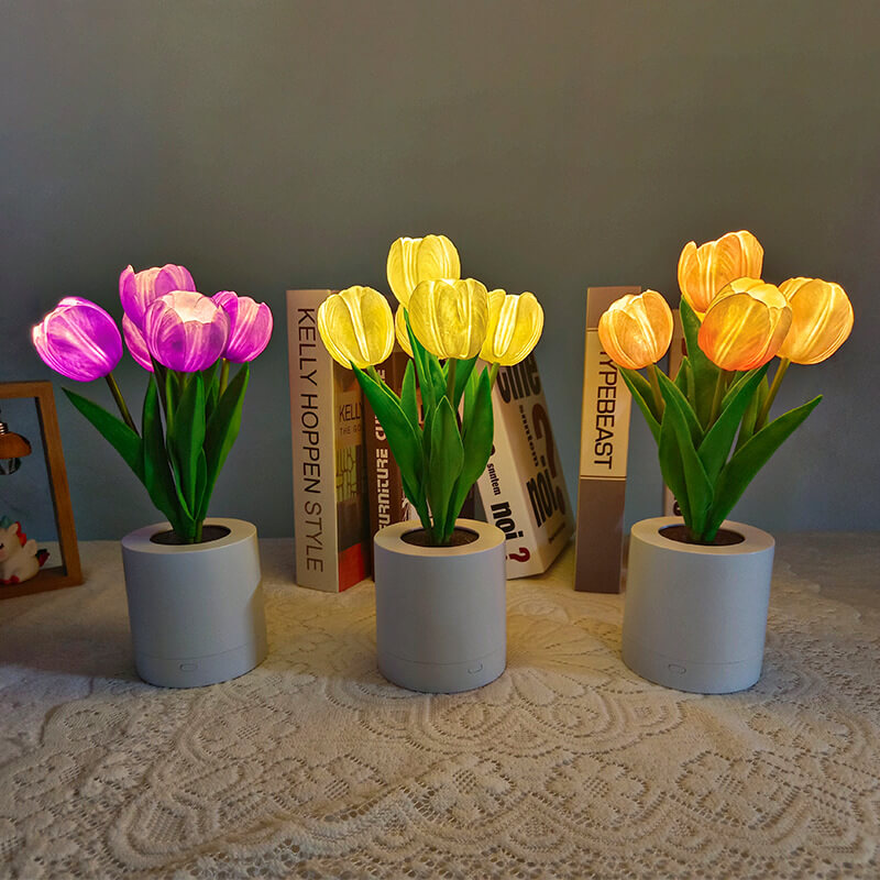 Simulation Tulpen-Nachtlicht