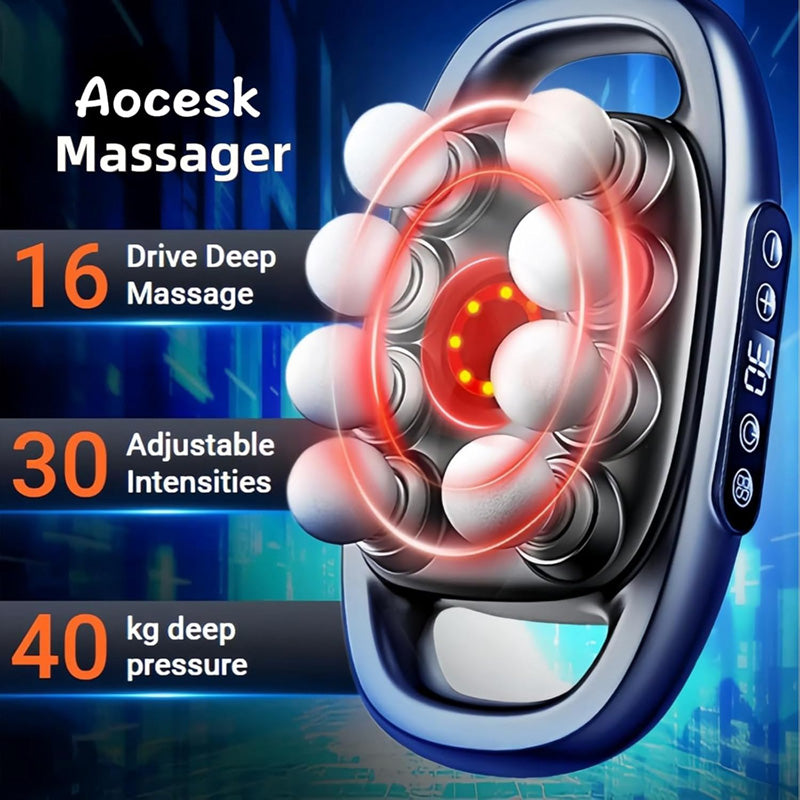 Relaxing Massager Six-Head Massage Gun