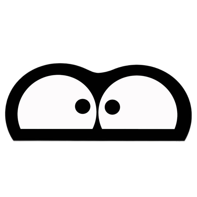 Slanted Eye Bathroom Floor Mat