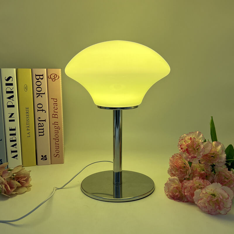 Small UFO Glass Table Lamp