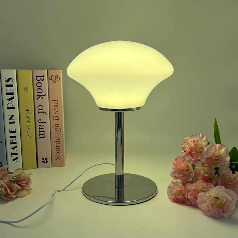 Small UFO Glass Table Lamp
