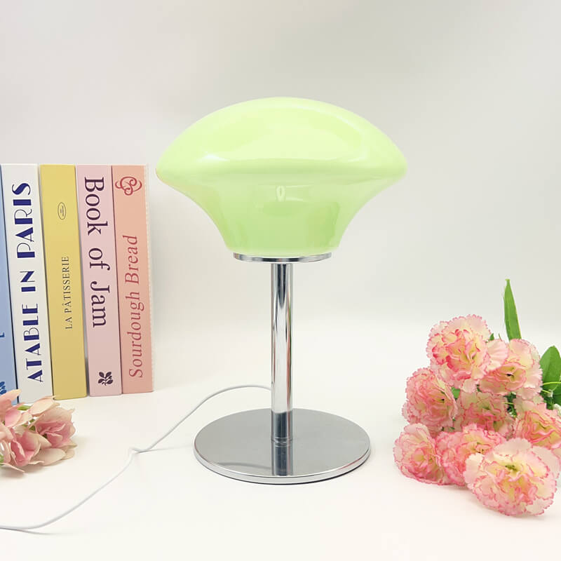 Small UFO Glass Table Lamp
