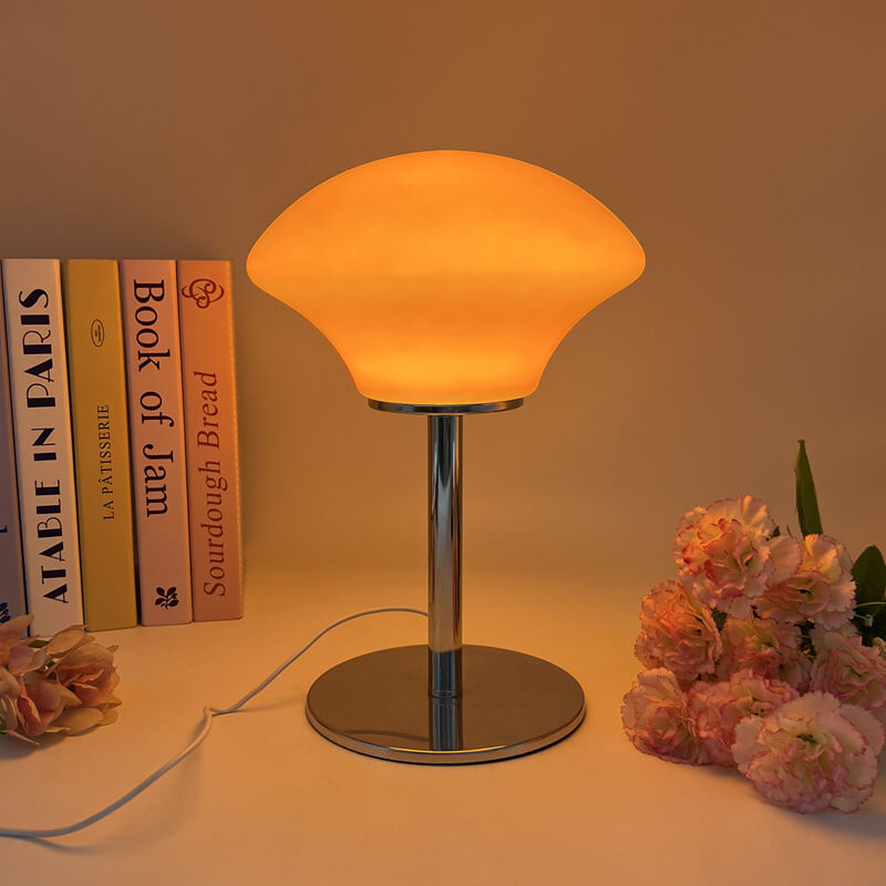 Small UFO Glass Table Lamp