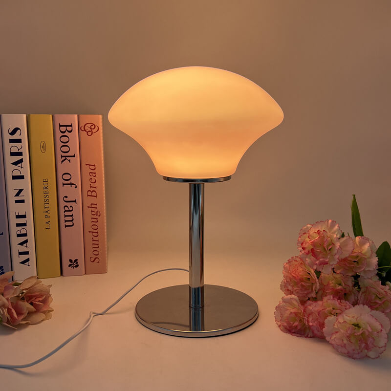 Small UFO Glass Table Lamp