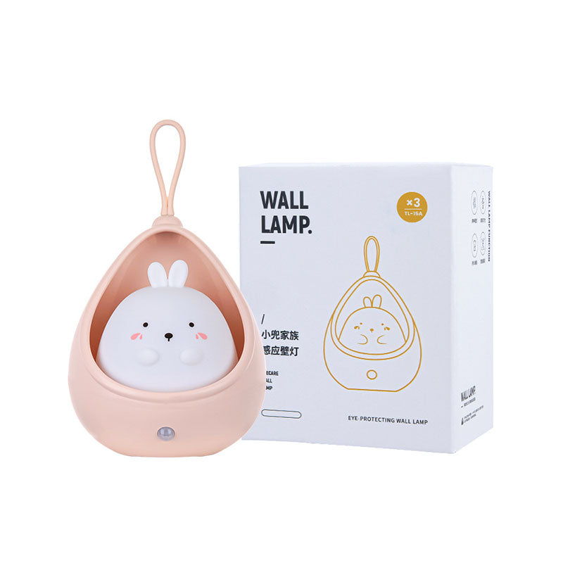Veilleuse mignonne avec capteur intelligent