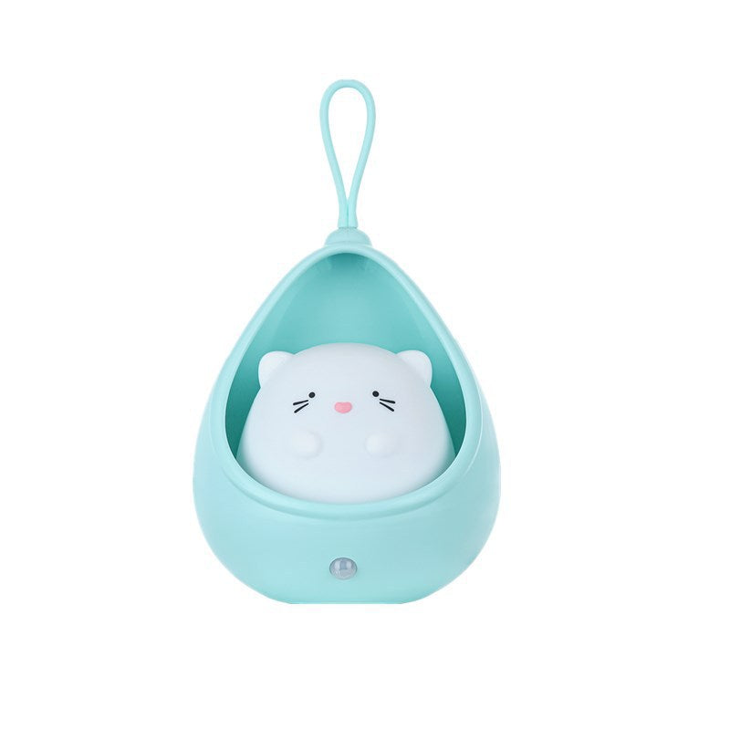 Veilleuse mignonne avec capteur intelligent
