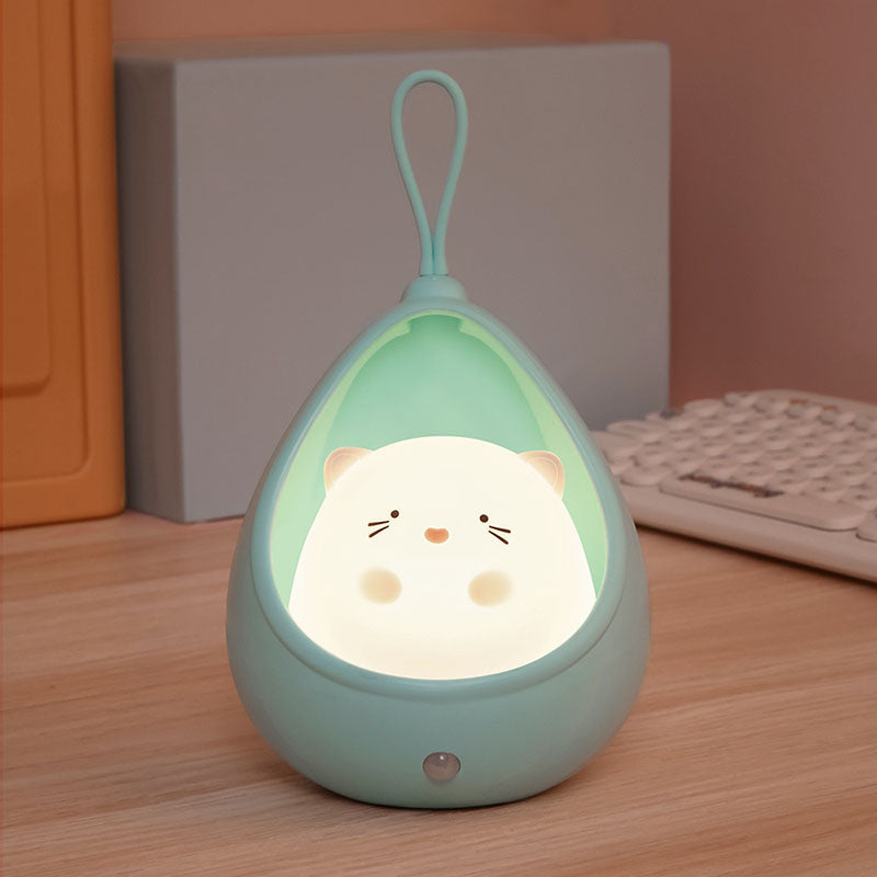 Veilleuse mignonne avec capteur intelligent