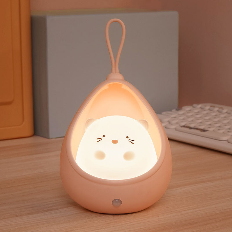 Veilleuse mignonne avec capteur intelligent