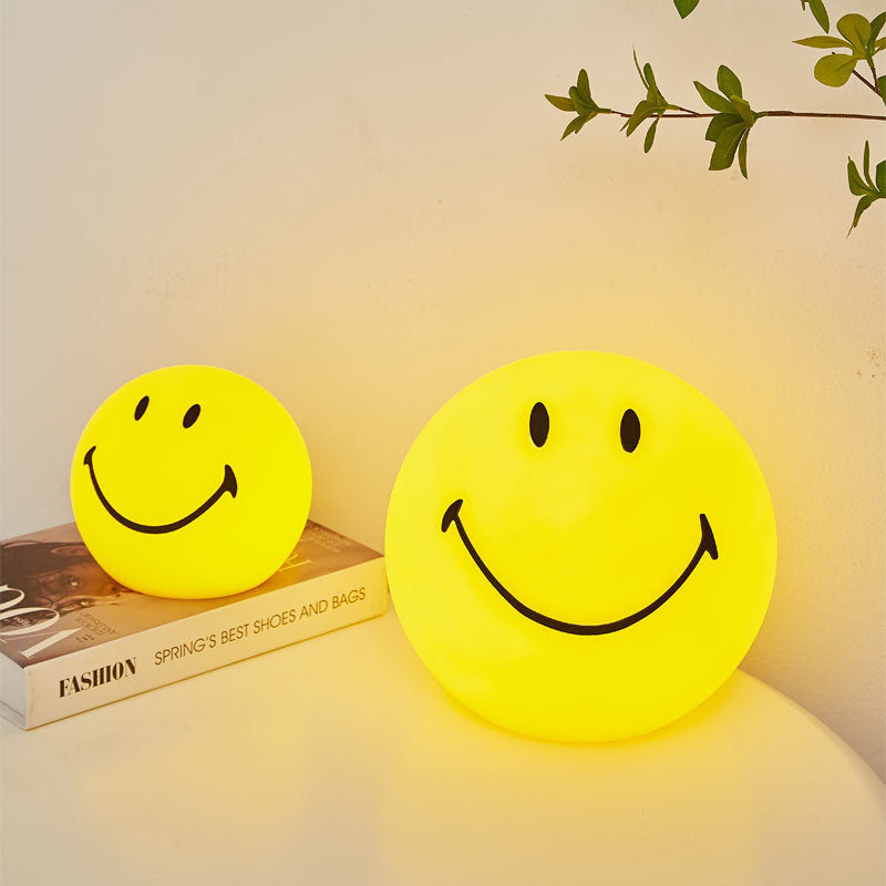Smiley Outdoor Camping Floor Lamp