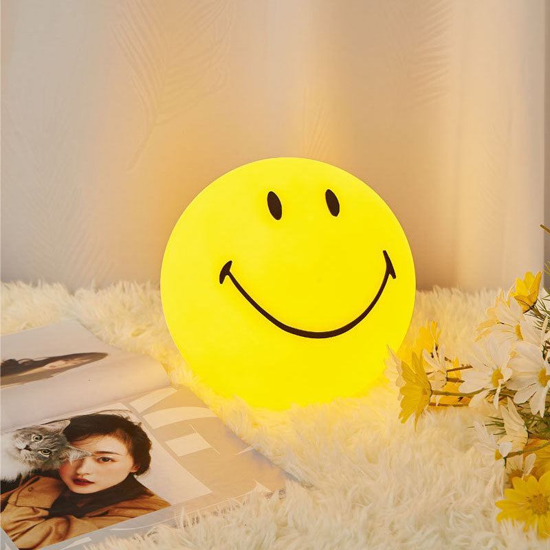 Smiley Outdoor Camping Floor Lamp