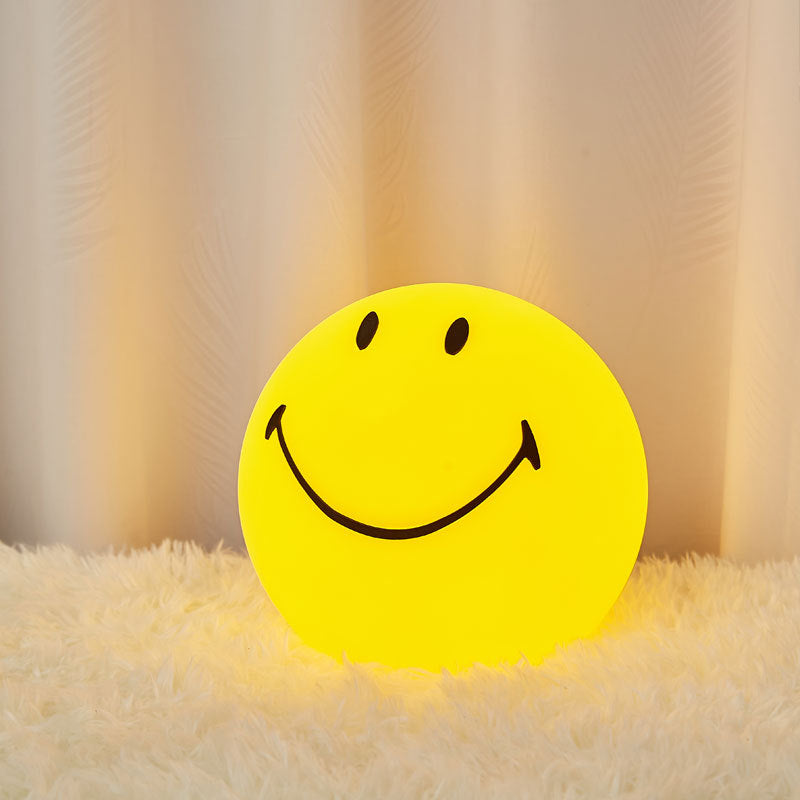 Smiley Outdoor Camping Floor Lamp