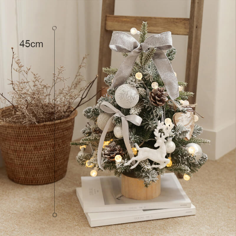 Snowflake Christmas Tree Desktop Ornament