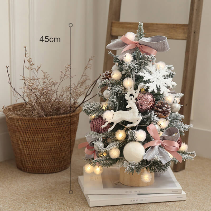 Snowflake Christmas Tree Desktop Ornament