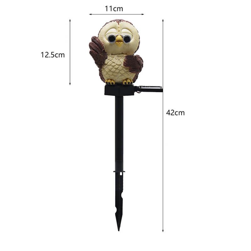 Solar Owl Outdoor Decorative Lights