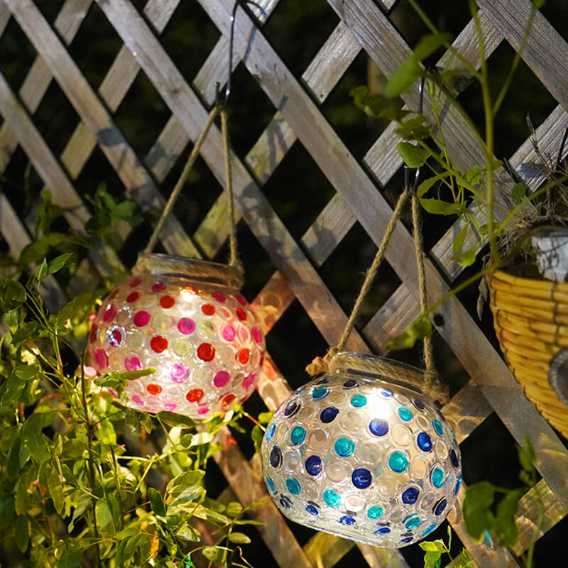 Solar Polka Dot Outdoor Decorative Light
