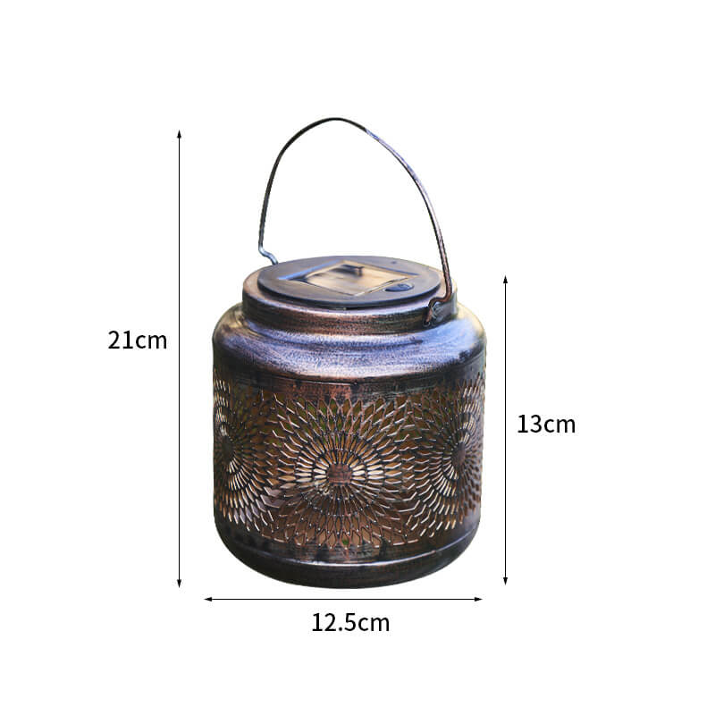 Solar Retro Lantern Outdoor Decorative Lights