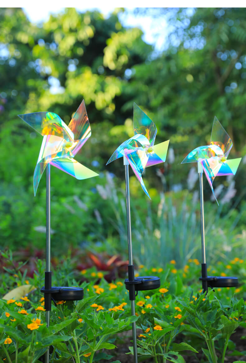 Solar Windmill Outdoor Decorative Lights