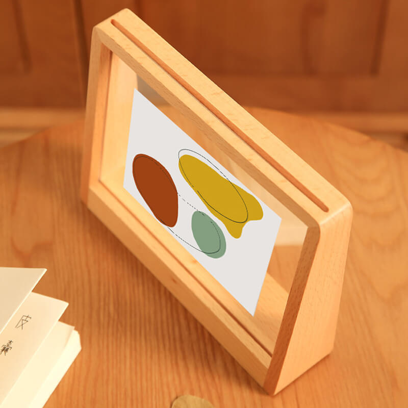 Solid Wood Acrylic Photo Frame