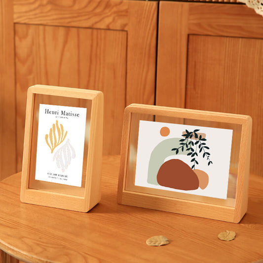 Solid Wood Acrylic Photo Frame