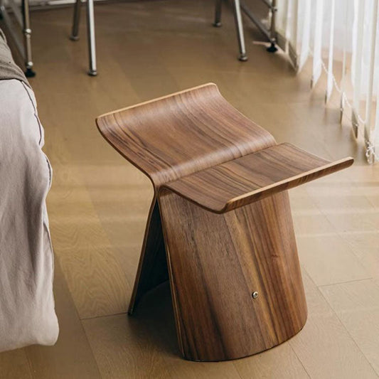 Solid Wood Butterfly Stool