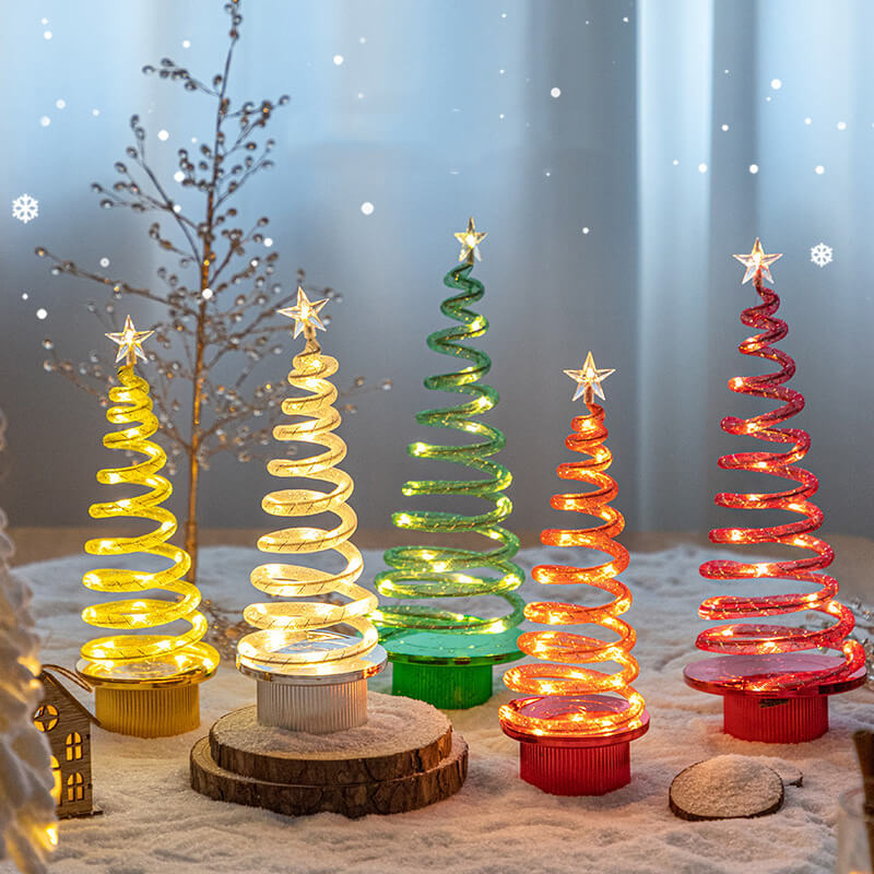Spin Christmas Annular LED Lights