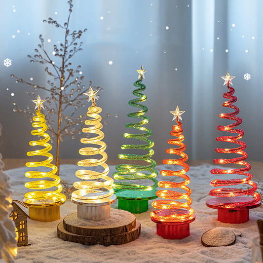 Spin Christmas Annular LED Lights