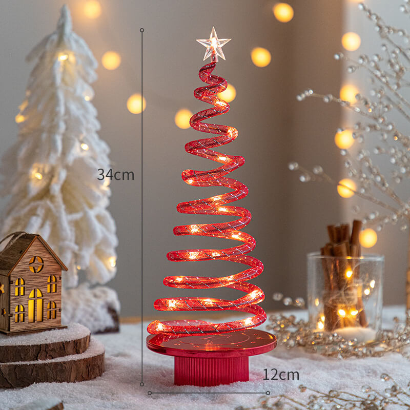 Spin Christmas Annular LED Lights