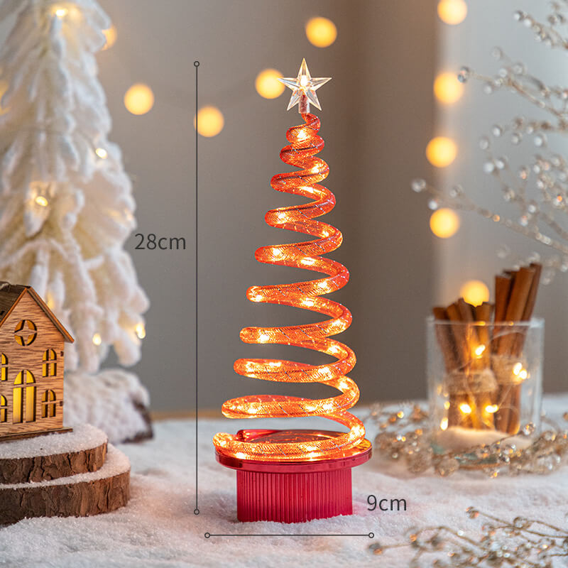 Spin Christmas Annular LED Lights
