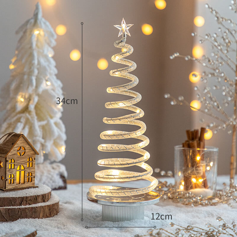 Spin Christmas Annular LED Lights