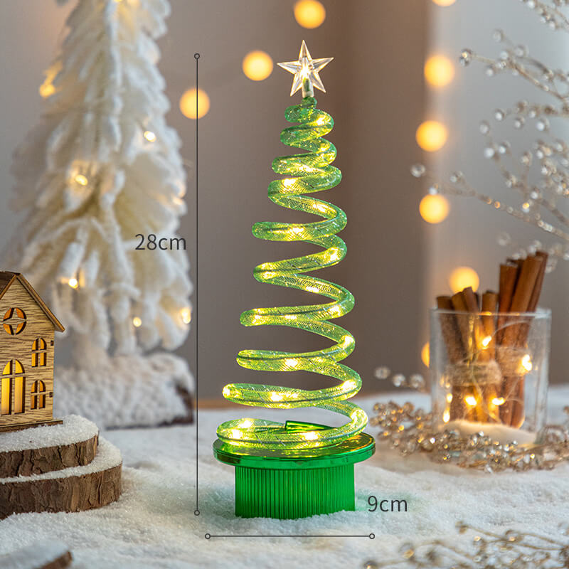Spin Christmas Annular LED Lights