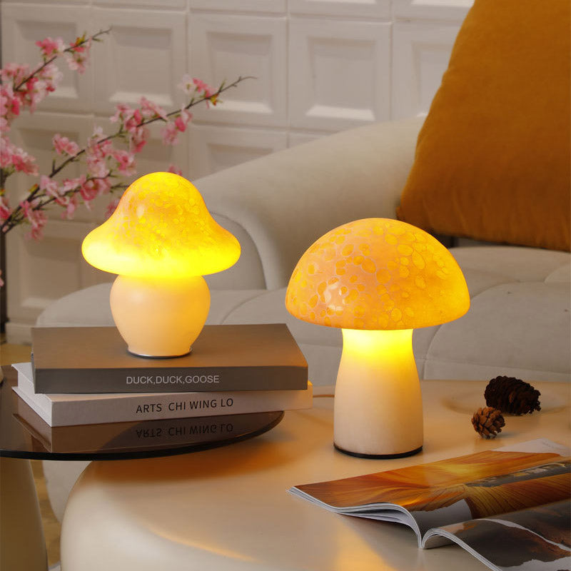 Lampe à champignons tachetés