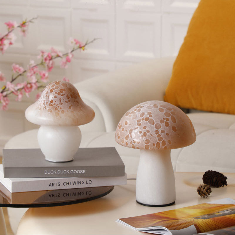 Lampe à champignons tachetés