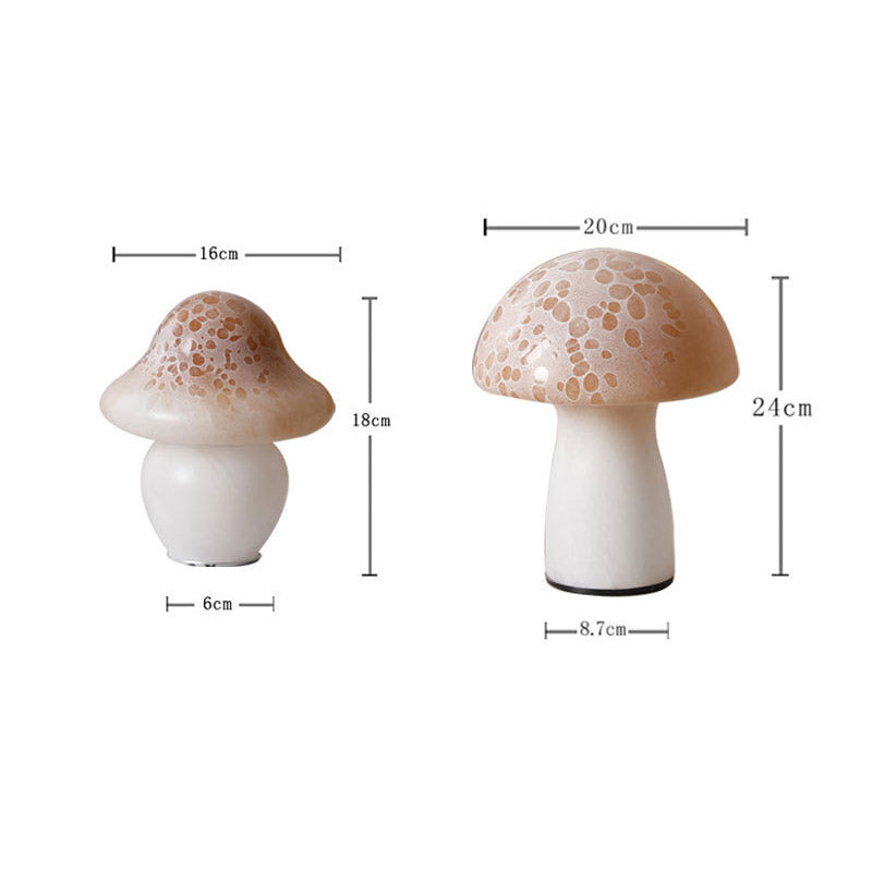 Lampe à champignons tachetés