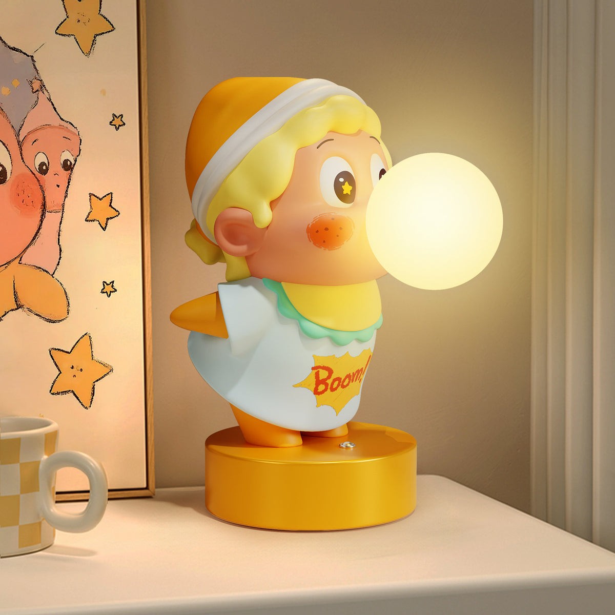 Starry Night Bubble Ambient Table Lamp