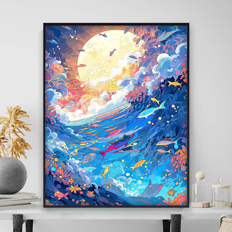 Peinture à l'huile numérique DIY