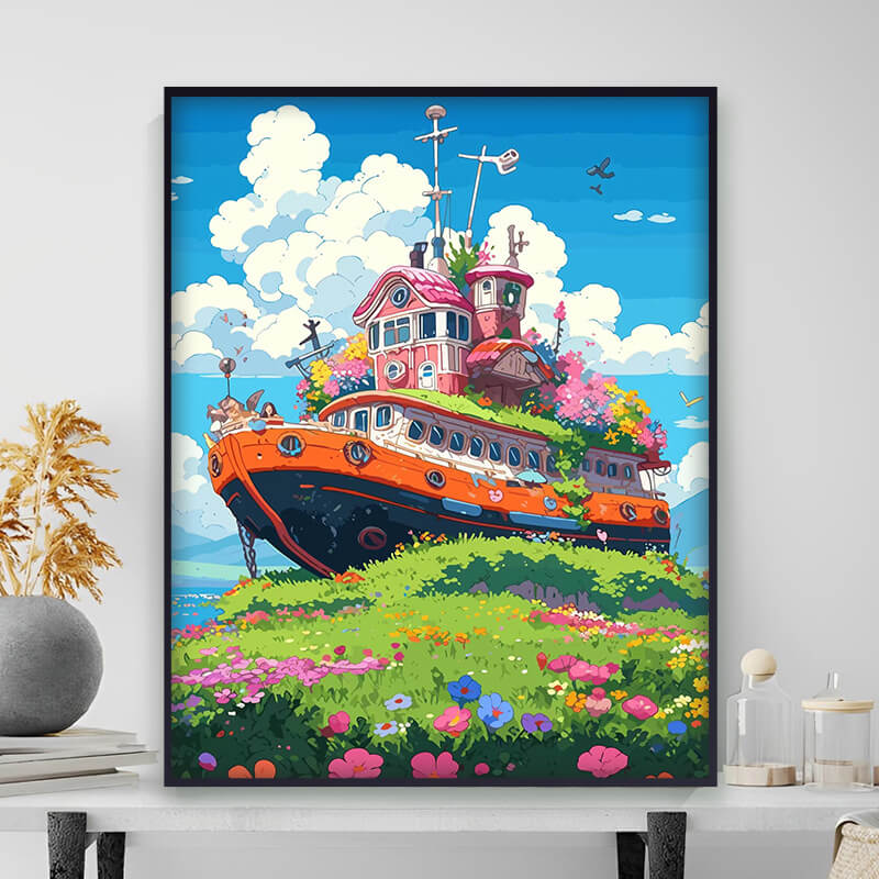 Peinture à l'huile numérique DIY