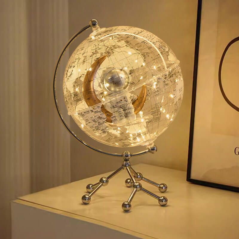 Décoration de globe transparent