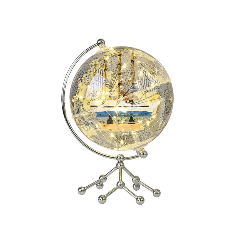 Décoration de globe transparent