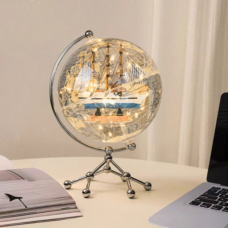 Décoration de globe transparent